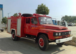 東風尖頭140消防車 湖北程力專用汽車的卓越品質與專業制造